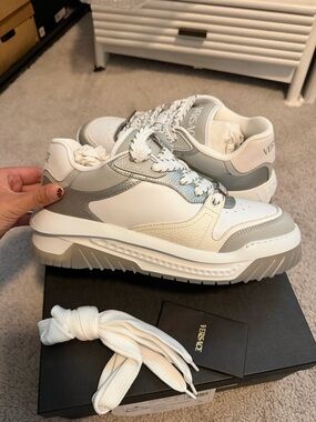 Versace Odissea Leather Sneakers!